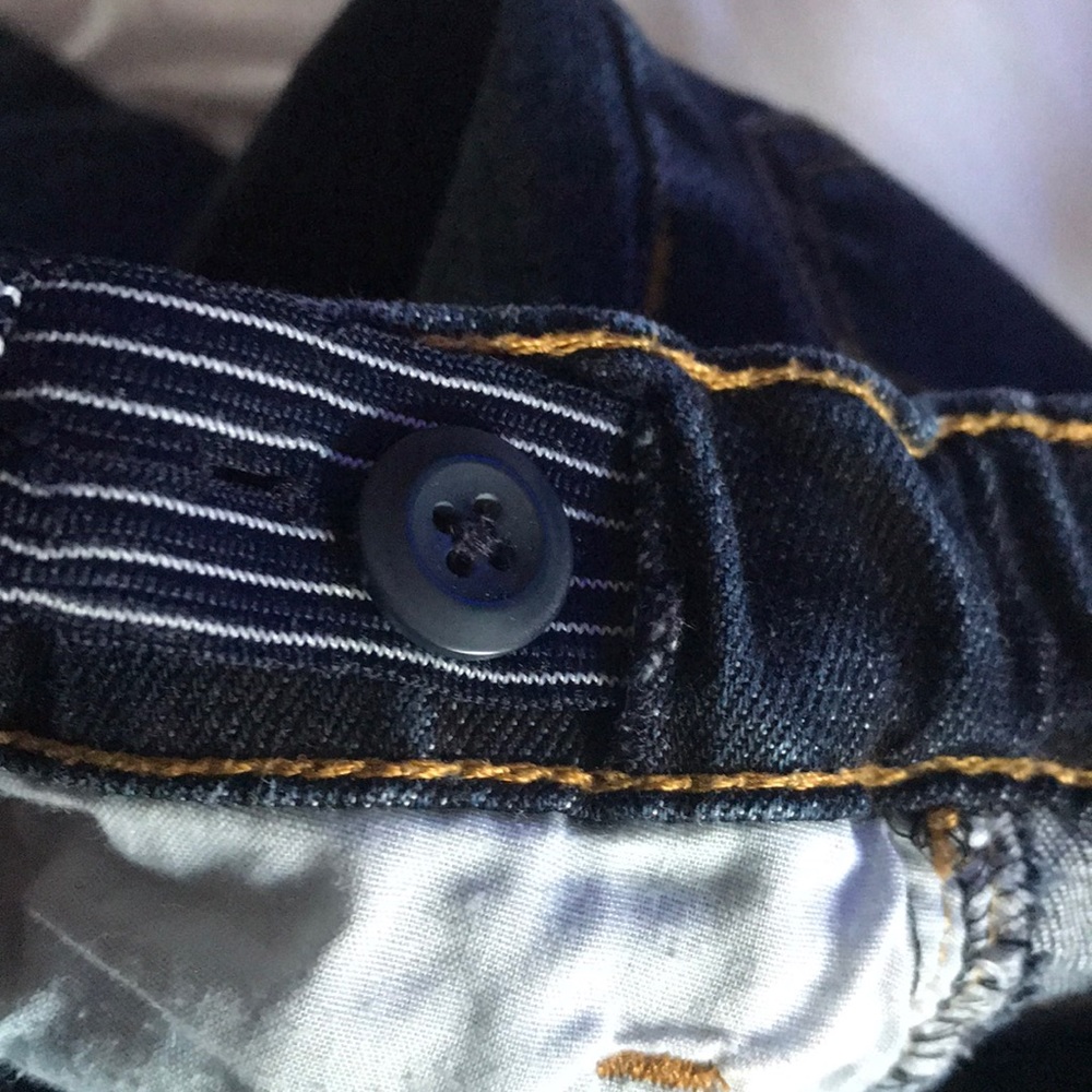 B’gosh blue jeans. Dark rinse. Light distressed. - Picture 4 of 4